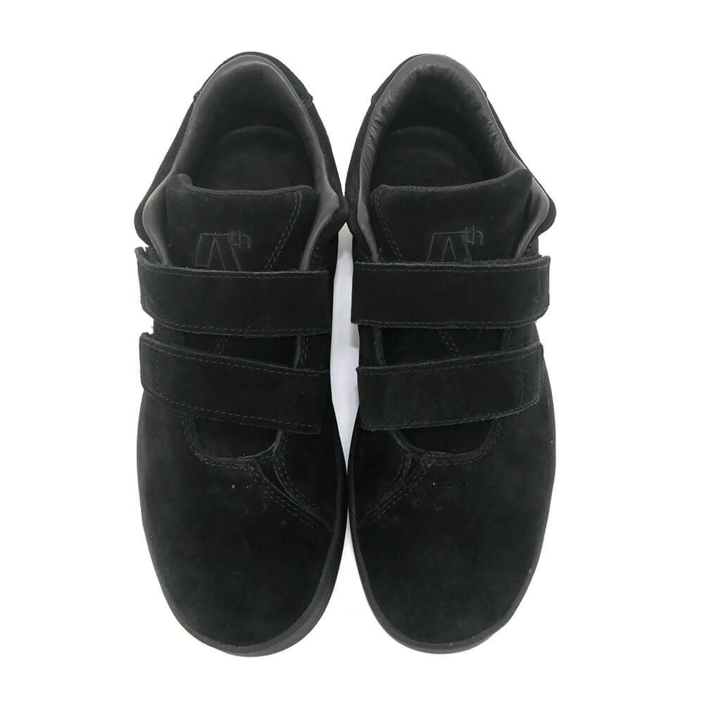 ARETH SHOES アース シューズ スニーカー I VELCRO ALL BLACK スケートボード スケボー 2