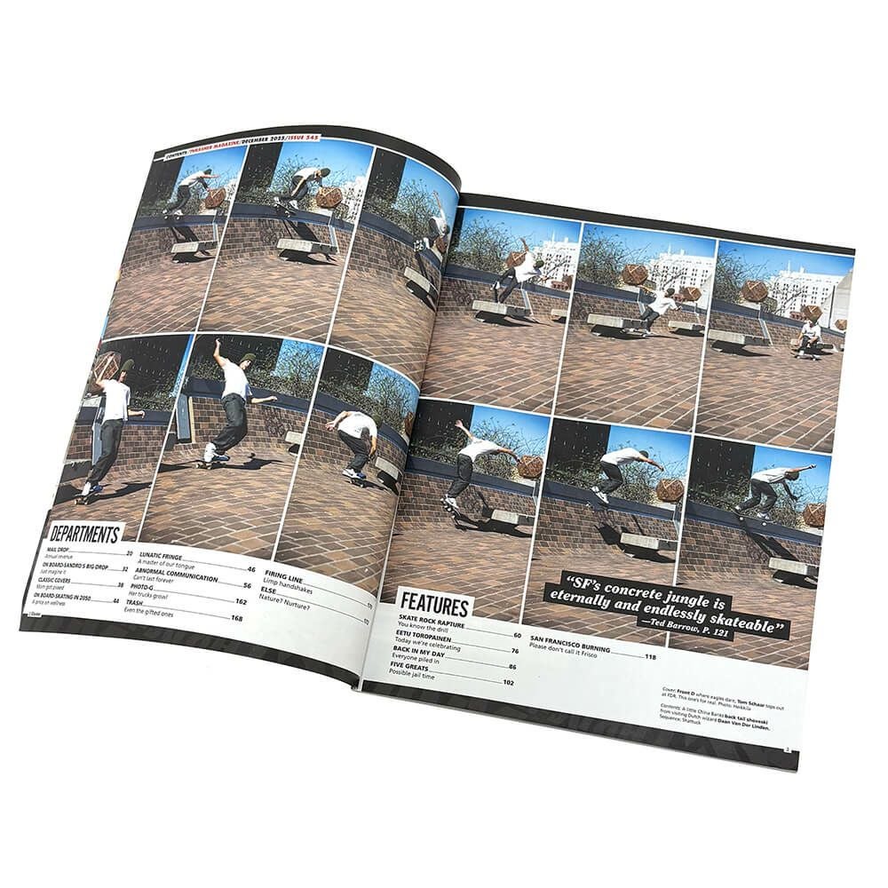 THRASHER MAGAZINE スラッシャー 雑誌 2025年12月号 スケートボード スケボー 01