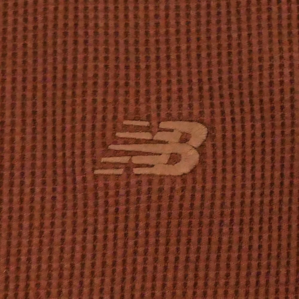 NEW BALANCE NUMERIC LONG SLEEVE ニューバランスヌメリック ロングスリーブTシャツ WAFFLE KNIT LS HENLEY OAK スケートボード スケボー 2
