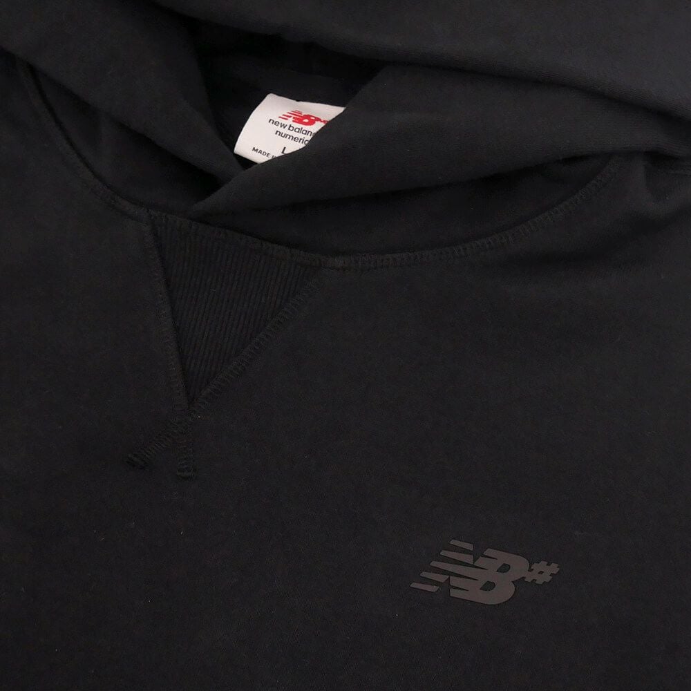 NEW BALANCE NUMERIC HOOD ニューバランス ヌメリック パーカー FRENCH TERRY BLACK スケートボード スケボー 1