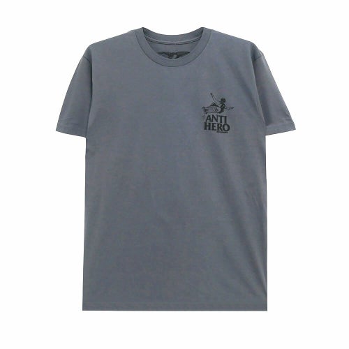 ANTIHERO T-SHIRT アンチヒーロー Tシャツ PHELPS LANCE DBL ASPHALT スケートボード スケボー 1