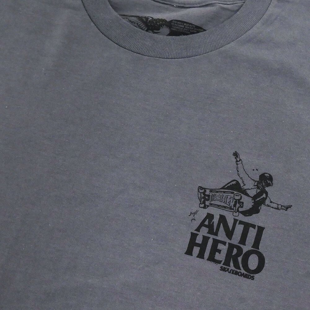 ANTIHERO T-SHIRT アンチヒーロー Tシャツ PHELPS LANCE DBL ASPHALT