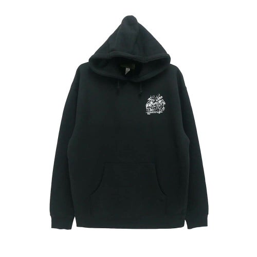 ANTIHERO HOOD アンチヒーロー パーカー RUDER BWOYS BLACK スケートボード スケボー 1