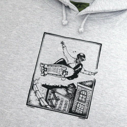 ANTIHERO HOOD アンチヒーロー パーカー PHELPS LANCE GREY スケートボード スケボー 1
