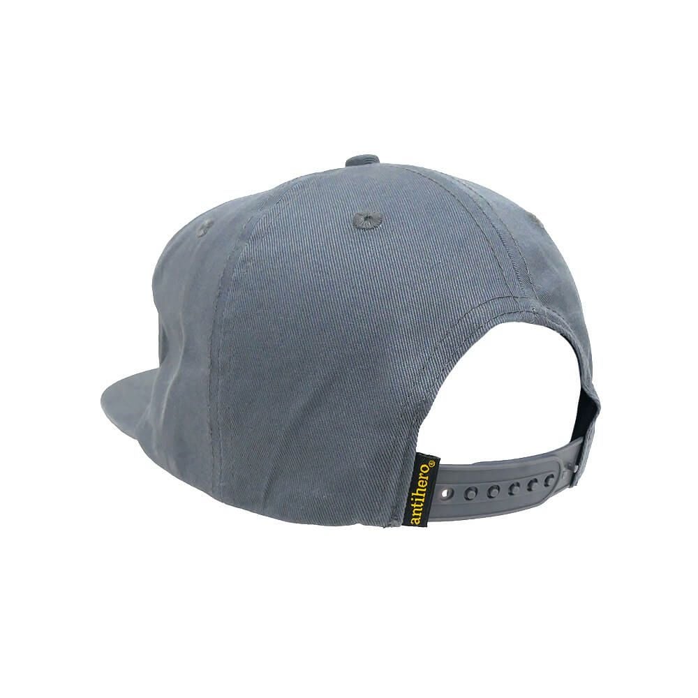 ANTIHERO CAP アンチヒーロー キャップ LIL PIGEON SNAPBACK CHARCOAL/YELLOW スケートボード スケボー 2