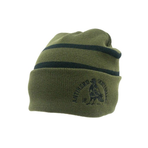ANTIHERO KNITCAP アンチヒーロー ニットキャップ CLUB HOUSE CUFF BEANIE OLIVE/BLACK スケートボード スケボー 1