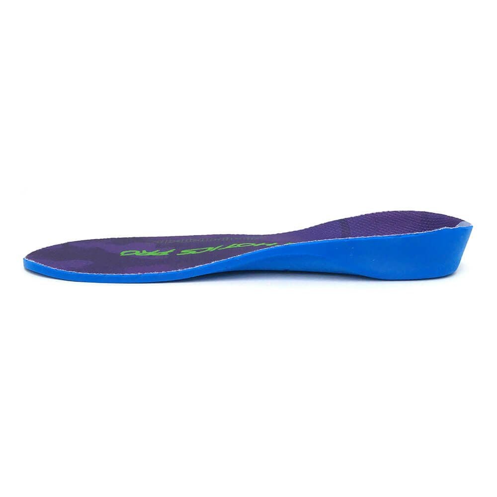 脅威の衝撃吸収 FOOTPRINT INSOLE フットプリント インソール KINGFOAM ORTHOTICS PRO FLUID X PURPLE CAMO/GREEN スケートボード スケボー 3