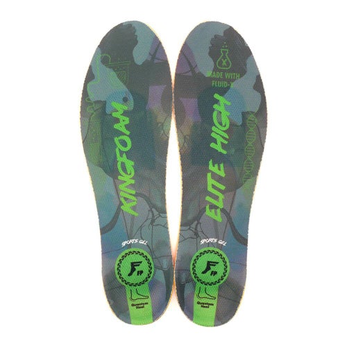 脅威の衝撃吸収 FOOTPRINT INSOLE フットプリント インソール KINGFOAM ELITE HI SPORT GEL SPORT GREY スケートボード スケボー 1