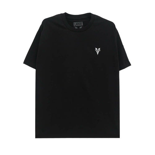 VENTURE T-SHIRT ベンチャー Tシャツ HEREITAGE EMB BLACK/GREY スケートボード スケボー 