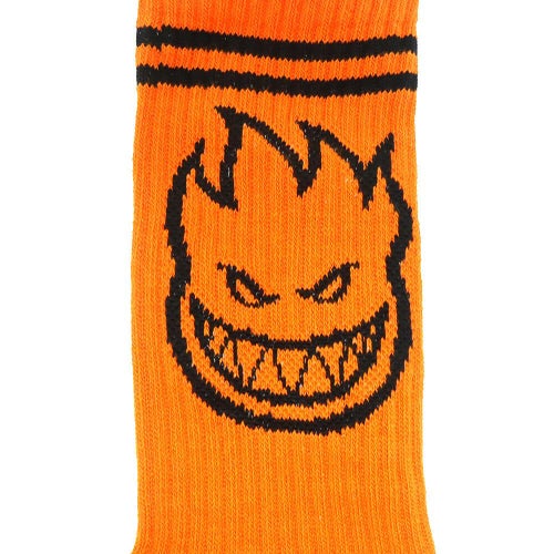 SPITFIRE SOCKS スピットファイヤー ソックス 靴下 BIGHEAD ORANGE/BLACK スケートボード スケボー 4