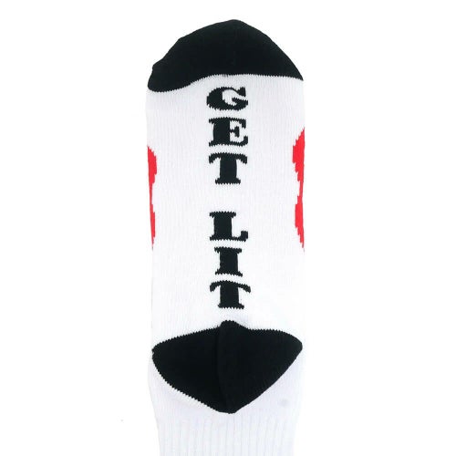  SPITFIRE SOCKS スピットファイヤー ソックス 靴下 CLASSIC 87 BIGHEAD WHITE/BLACK/RED スケートボード スケボー 7