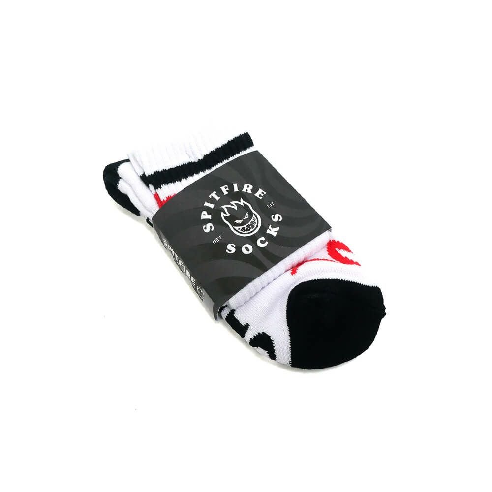  SPITFIRE SOCKS スピットファイヤー ソックス 靴下 CLASSIC 87 BIGHEAD WHITE/BLACK/RED スケートボード スケボー 8