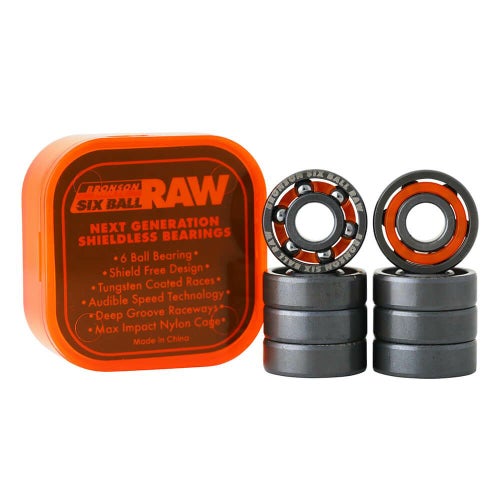BRONSON BEARING ブロンソン ベアリング RAW 6-BALL オイルタイプ スケートボード スケボー 4
