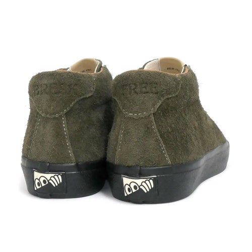 LAST RESORT AB SHOES ラストリゾートエービー シューズ スニーカー VM001 SUEDE MID DANE BRONZE GREEN/BLACK スケートボード スケボー 4