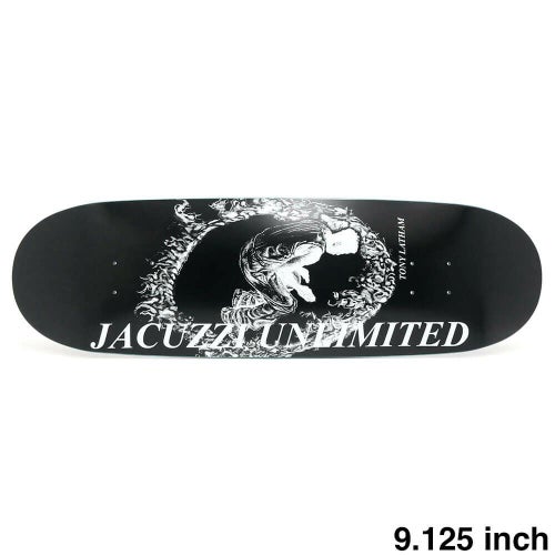 JACUZZI DECK ジャグジー デッキ TONY LATHAM RING OF FIRE 9.125 EGG SHAPE EPOXY 7 スケートボード スケボー 1