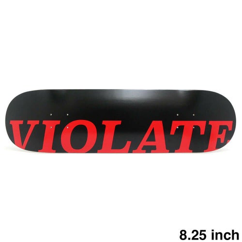 HARDBODY DECK ハードボディ デッキ TEAM VIOLATE RED/BLACK 8.25 SHORT スケートボード スケボー 1