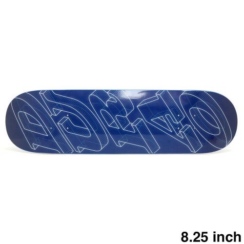 HARDBODY DECK ハードボディ デッキ ANTONIO DURAO STACKED BLUE 8.25 SHORT スケートボード スケボー 1