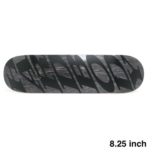 HARDBODY DECK ハードボディ デッキ TEAM STACKED LOGO BLACK 8.25 LONG スケートボード スケボー 1