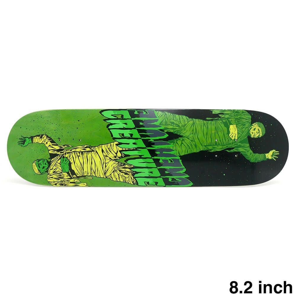 CREATURE DECK クリーチャー デッキ TEAM FIEND TWIN MUMMY 8.2 スケートボード スケボー 1