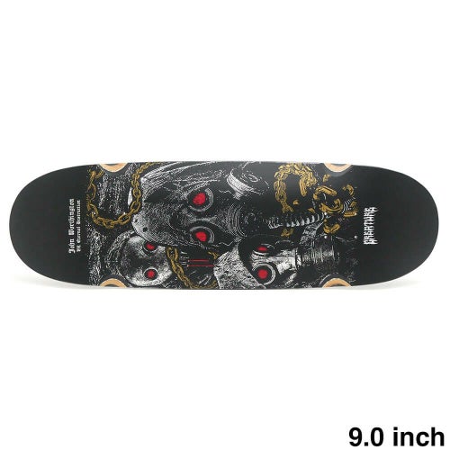 CREATURE DECK クリーチャー デッキ JOHN WORTHINGTON MORTEM VX 9.0 EGG SHAPE WHEEL WELLS スケートボード スケボー 1