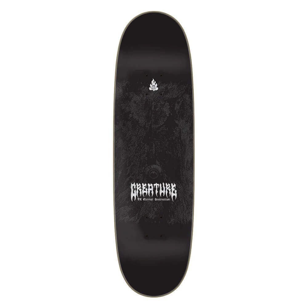 CREATURE DECK クリーチャー デッキ JOHN WORTHINGTON MORTEM VX 9.0 EGG SHAPE WHEEL WELLS スケートボード スケボー 3