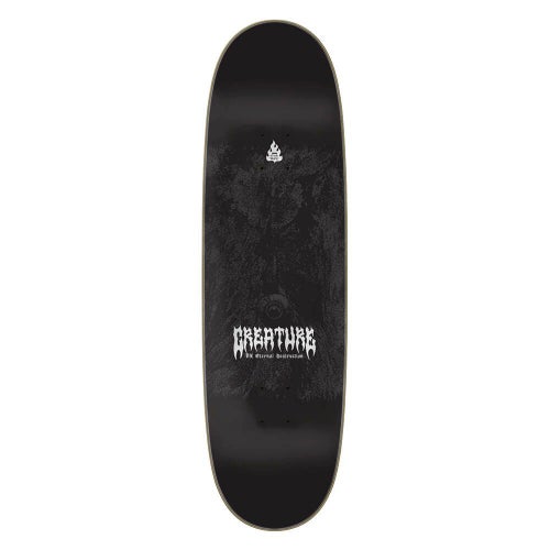 CREATURE DECK クリーチャー デッキ JOHN WORTHINGTON MORTEM VX 9.0 EGG SHAPE WHEEL WELLS スケートボード スケボー 3