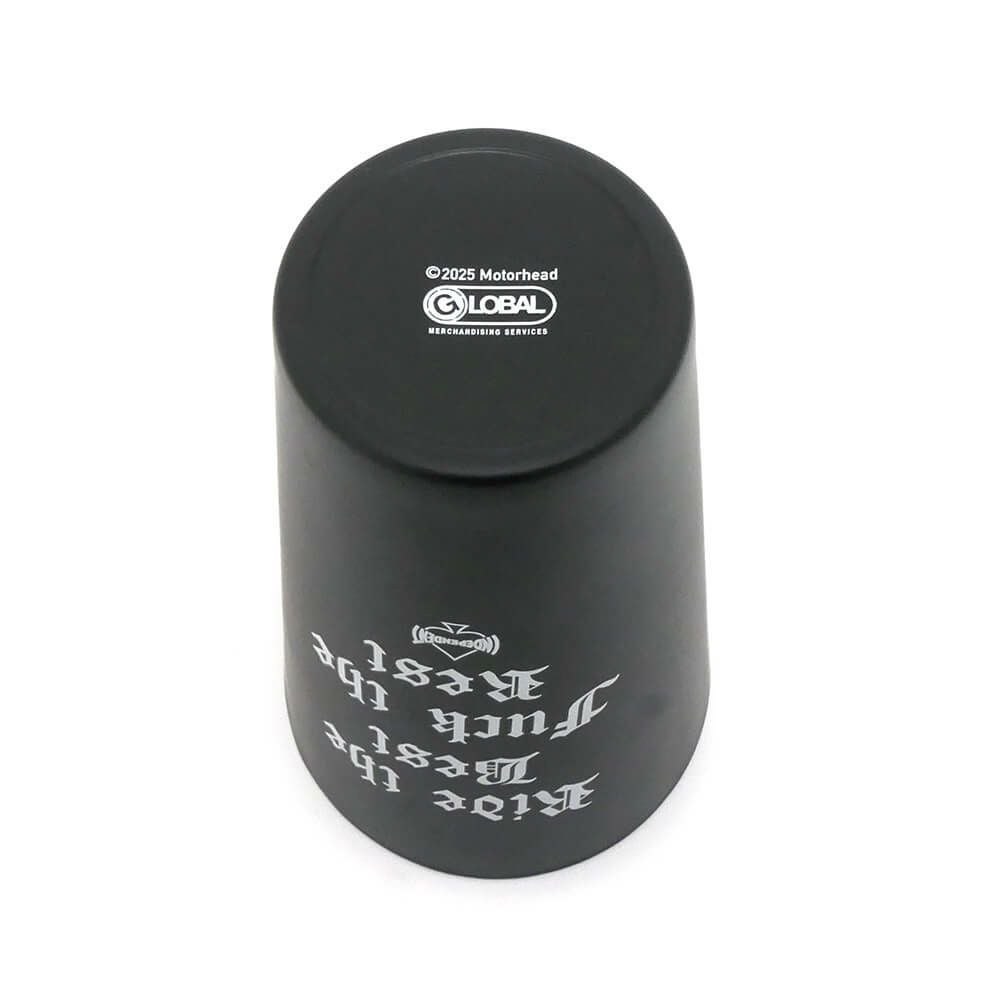 INDEPENDENT GLASS インディペンデント グラス MOTORHEAD WARPIG PINT GLASS BLACK スケートボード スケボー　4