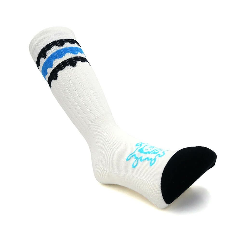 MAGICAL MOSH MISFITS SOCKS マジカルモッシュミスフィッツ ソックス 靴下 どろどろMxMxM SOX WHITE/BLUE スケートボード スケボー 