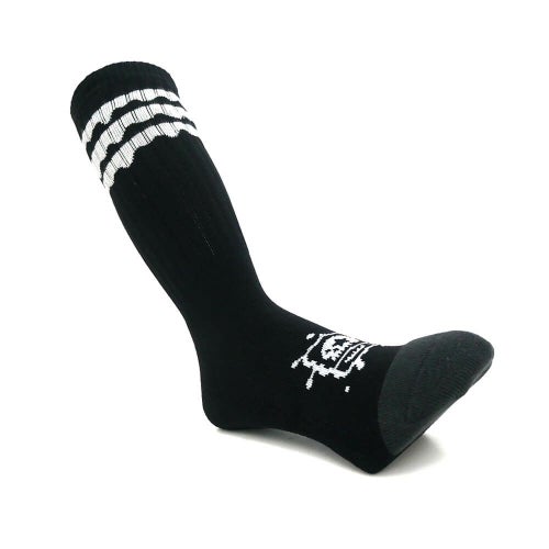 MAGICAL MOSH MISFITS SOCKS マジカルモッシュミスフィッツ ソックス 靴下 どろどろMxMxM SOX BLACK/WHITE スケートボード スケボー 