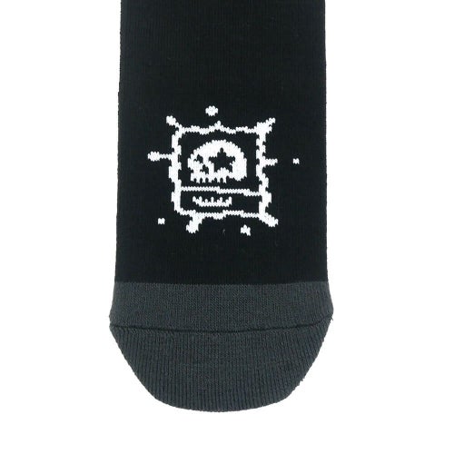 MAGICAL MOSH MISFITS SOCKS マジカルモッシュミスフィッツ ソックス 靴下 どろどろMxMxM SOX BLACK/WHITE スケートボード スケボー 5