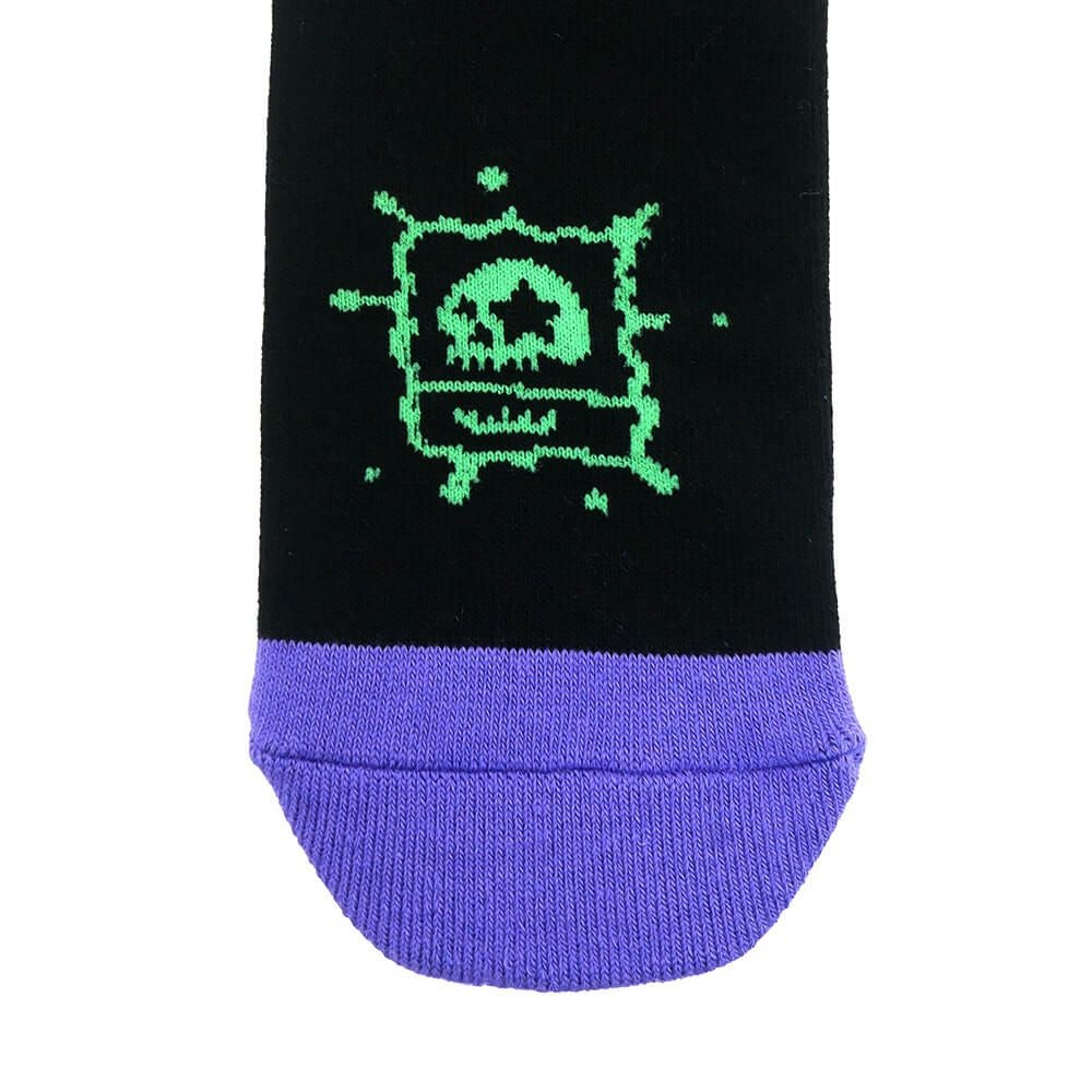 MAGICAL MOSH MISFITS SOCKS マジカルモッシュミスフィッツ ソックス 靴下 どろどろMxMxM SOX BLACK/DOKU スケートボード スケボー 5