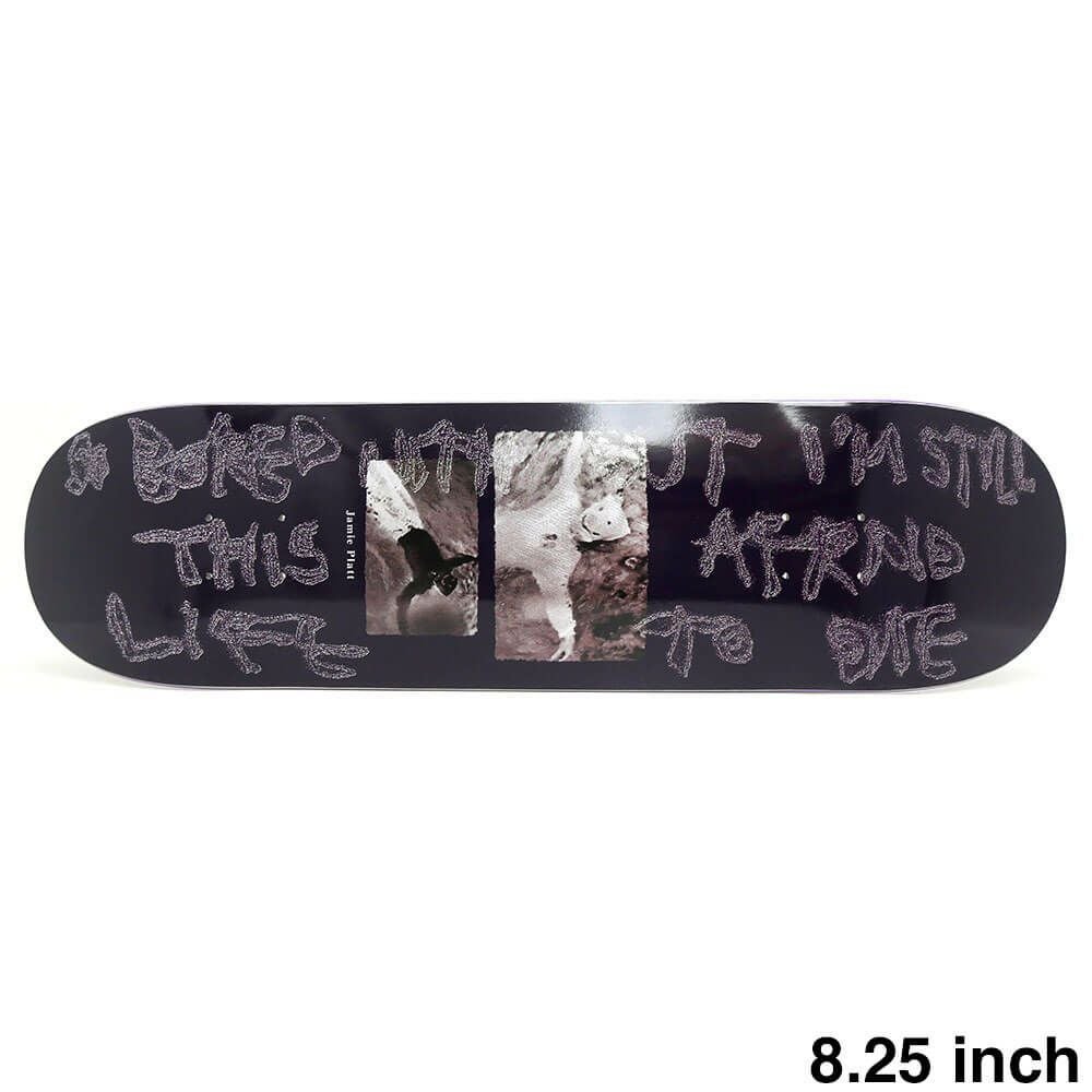 POLAR DECK ポーラー デッキ JAMIE PLATT SO BORED PURPLE 8.25 SHORT スケートボード スケボー 1