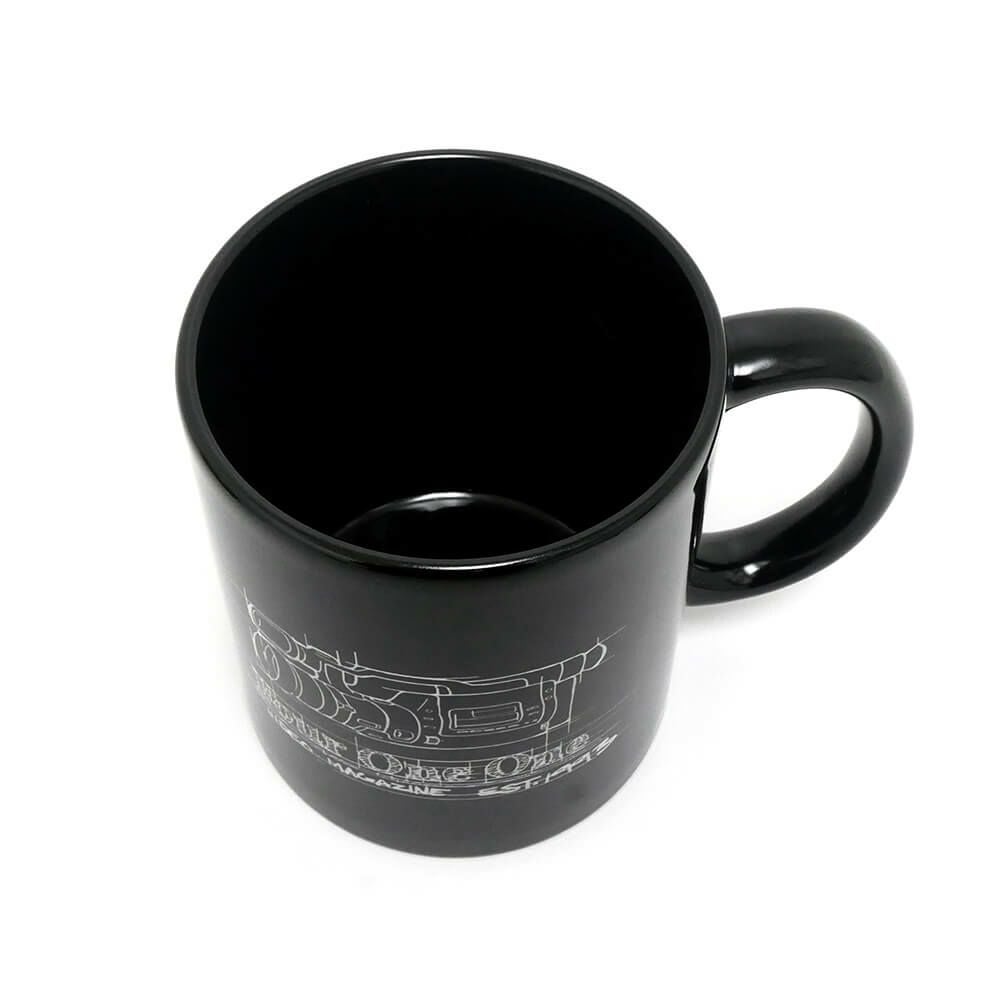 411VM MUG CUP フォーワンワンビデオマガジン マグカップ 411 VX BLACK スケートボード スケボー 3