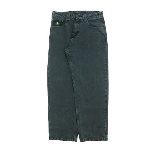 THEORIES JEANS セオリーズ パンツ ジーンズ PLAZA JEANS WASHED EVER GREEN スケートボード スケボー 