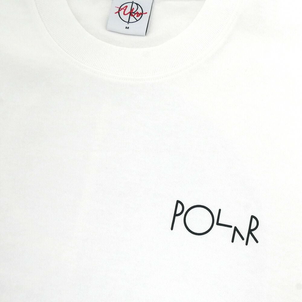 POLAR T-SHIRT ポーラー Tシャツ FILL LOGO BMX DREAMS WHITE スケートボード スケボー 2