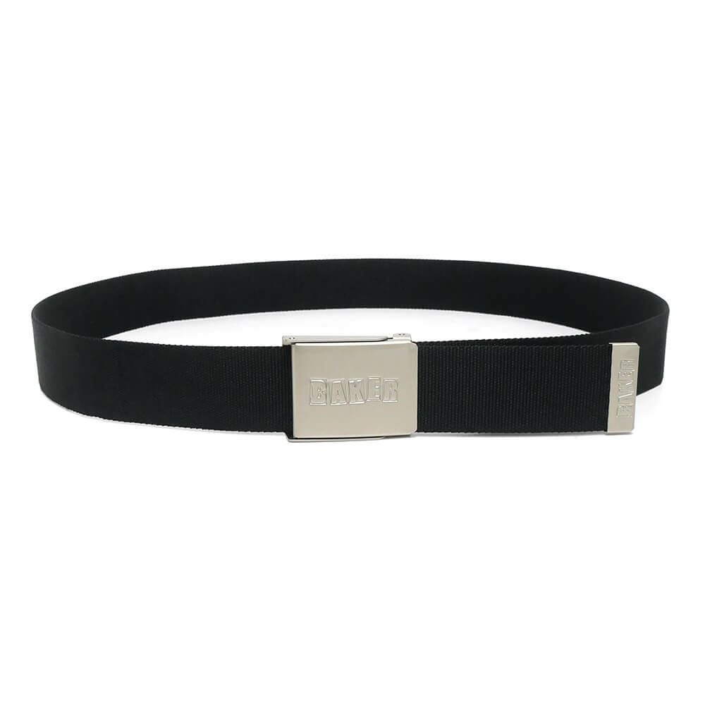 BAKER BELT ベイカー ベルト BRAND LOGO WEB BLACK スケートボード スケボー 2