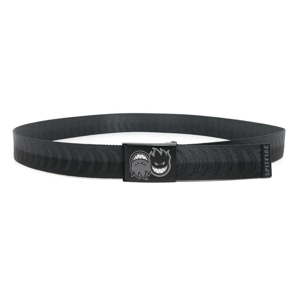 SPITFIRE BELT スピットファイヤー ベルト ETERNAL CRESCENT JACQUARD WEB CHARCOAL/BLACK（US企画） スケートボード スケボー 2