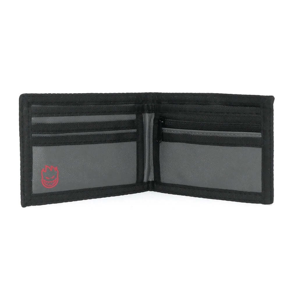 SPITFIRE WALLET スピットファイヤー サイフ OLD E DROP BI-FOLD WALLET CHARCOAL スケートボード スケボー 2