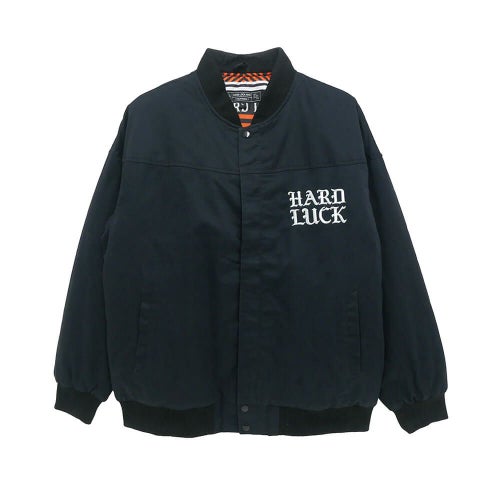 HARD LUCK JACKET ハードラック ジャケット SARAPE BOMBER BLACK スケートボード スケボー 