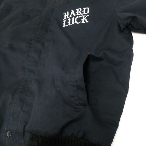 HARD LUCK JACKET ハードラック ジャケット SARAPE BOMBER BLACK スケートボード スケボー 4