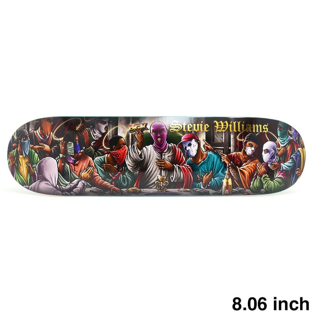 DGK DECK ディージーケー デッキ STEVIE WILLIAMS LAST SUPPER 8.06 スケートボード スケボー　1