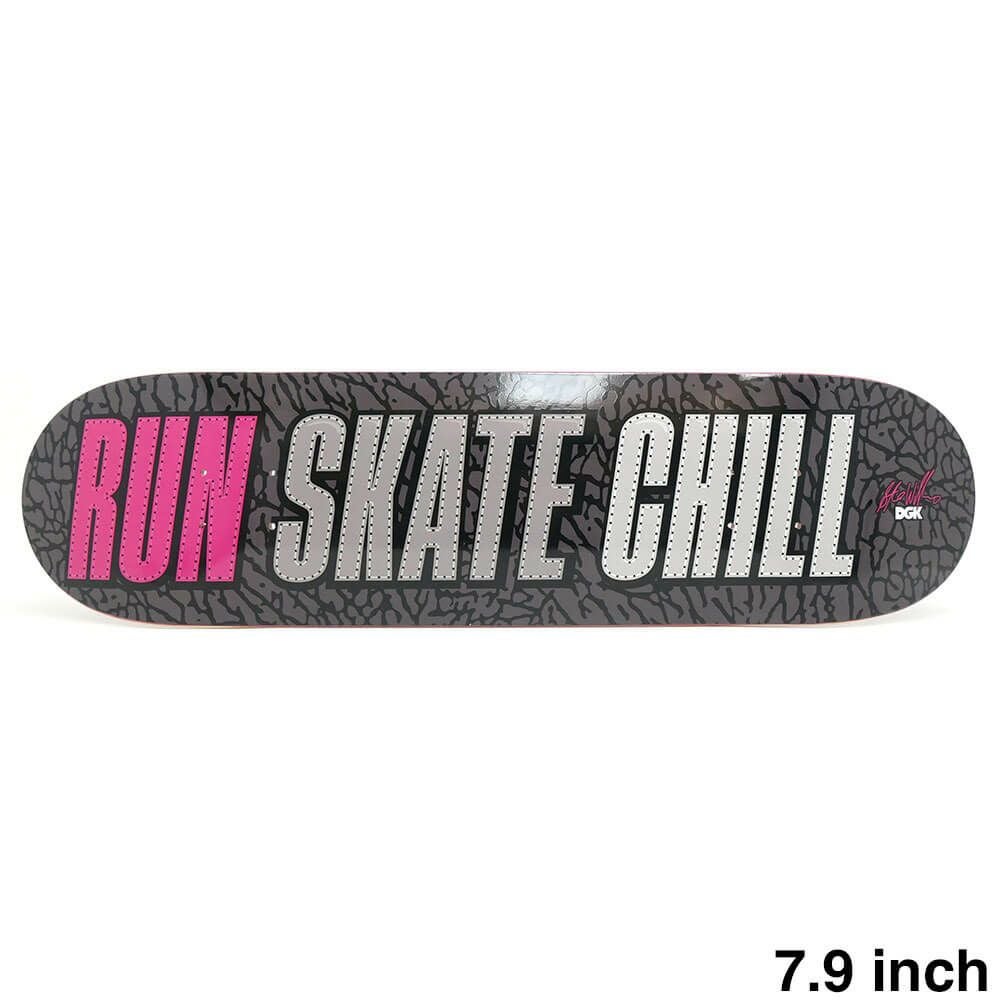 DGK DECK ディージーケー デッキ STEVIE WILLIAMS RUN SKATE CHILL 7.9 スケートボード スケボー　1