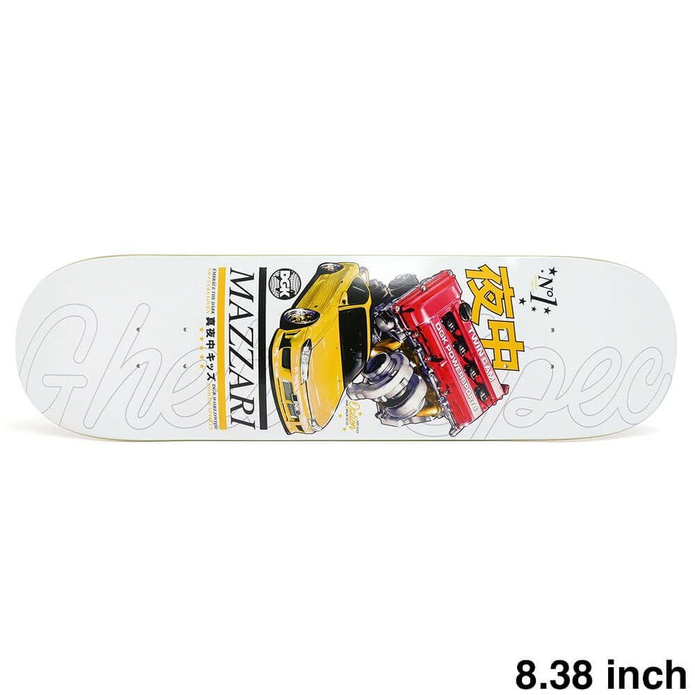 DGK DECK ディージーケー デッキ WILL MAZZARI ONLY OPTION YELLOW