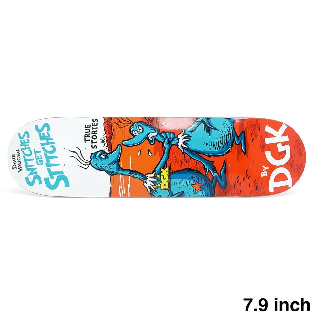 DGK DECK ディージーケー デッキ DANE VAUGHN STITCHES 7.9 スケート