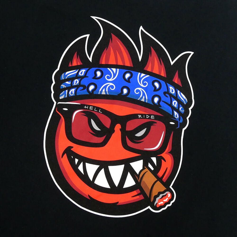 THRASHER T-SHIRT スラッシャー Tシャツ THRASHER x SPITFIRE BIGHEAD