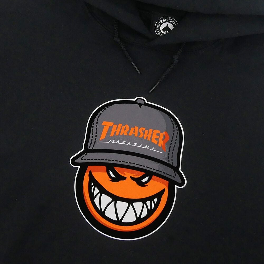 THRASHER HOOD スラッシャー パーカー THRASHER x SPITFIRE SF LOC