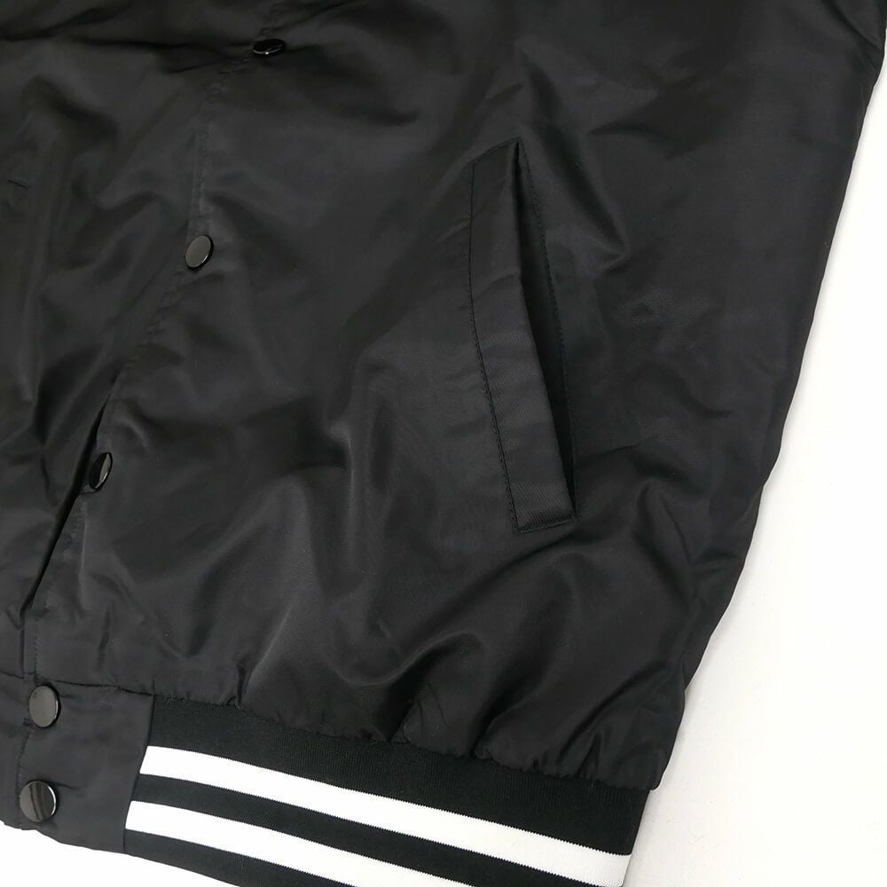 THRASHER JACKET スラッシャー ジャケット MAG LOGO DUGOUT BLACK スケートボード スケボー 4