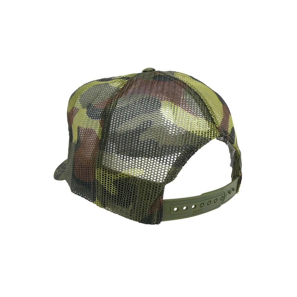 THRASHER MESHCAP スラッシャー メッシュキャップ THRASHER x SPITFIRE THRASH & BURN TRUCKER CAMO ARMY（US企画） スケートボード スケボー 2