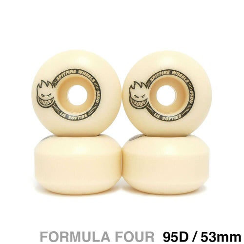 SPITFIRE WHEEL スピットファイヤー ウィール FORMULA FOUR (F4) CLASSIC 95D LIL SOFTIES 53mm スケートボード スケボー 1