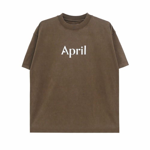 APRIL T-SHIRT エイプリル Tシャツ OG LOGO CHOCOLATE スケートボード スケボー 